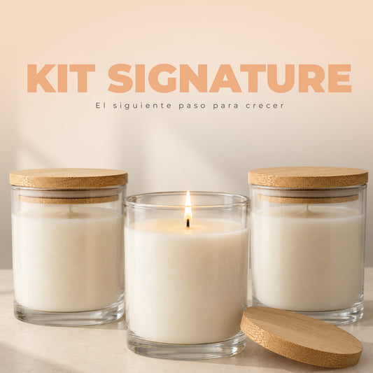 KIT SIGNATURE (20 velas aromáticas)